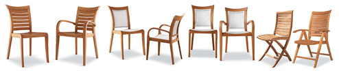 collection chairs: mirage garden line